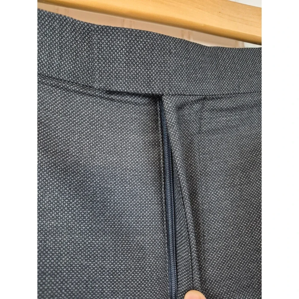 Banana Republic Mens Slim Fit 100% Wool Dress Pants Charcoal Gray 39x32 Trousers